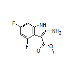 Methyl 2-Amino-4,6-difluoro-1H-indole-3-carboxylate