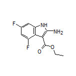 Ethyl 2-Amino-4,6-difluoro-1H-indole-3-carboxylate