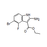 Ethyl 2-Amino-5-bromo-4-fluoro-1H-indole-3-carboxylate