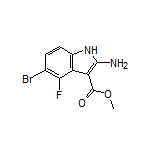 Methyl 2-Amino-5-bromo-4-fluoro-1H-indole-3-carboxylate