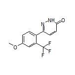 6-[4-Methoxy-2-(trifluoromethyl)phenyl]pyridazin-3(2H)-one