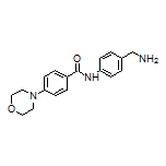 N-[4-(Aminomethyl)phenyl]-4-(morpholin-4-yl)benzamide