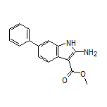 Methyl 2-Amino-6-phenyl-1H-indole-3-carboxylate