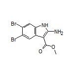 Methyl 2-Amino-5,6-dibromo-1H-indole-3-carboxylate