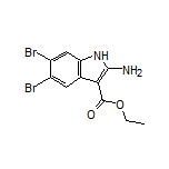 Ethyl 2-Amino-5,6-dibromo-1H-indole-3-carboxylate