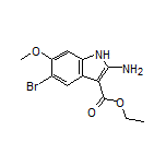 Ethyl 2-Amino-5-bromo-6-methoxy-1H-indole-3-carboxylate