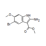 Methyl 2-Amino-5-bromo-6-methoxy-1H-indole-3-carboxylate