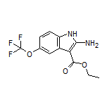 Ethyl 2-Amino-5-(trifluoromethoxy)-1H-indole-3-carboxylate