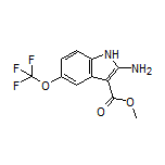 Methyl 2-Amino-5-(trifluoromethoxy)-1H-indole-3-carboxylate