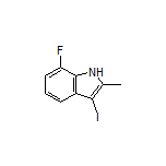 7-Fluoro-3-iodo-2-methyl-1H-indole