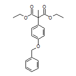 Diethyl 2-[4-(Benzyloxy)phenyl]-2-methylmalonate