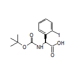(S)-2-(Boc-amino)-2-(2-iodophenyl)acetic Acid