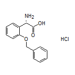 (S)-2-Amino-2-[2-(benzyloxy)phenyl]acetic Acid Hydrochloride