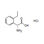 (R)-2-Amino-2-(2-ethylphenyl)acetic Acid Hydrochloride