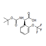 (R)-2-(Boc-amino)-2-[2-(trifluoromethoxy)phenyl]acetic Acid