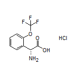 (R)-2-Amino-2-[2-(trifluoromethoxy)phenyl]acetic Acid Hydrochloride