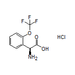 (S)-2-Amino-2-[2-(trifluoromethoxy)phenyl]acetic Acid Hydrochloride