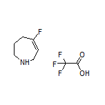 5-Fluoro-2,3,4,7-tetrahydro-1H-azepine Trifluoroacetate