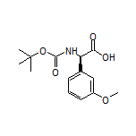 (R)-2-(Boc-amino)-2-(3-methoxyphenyl)acetic Acid