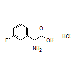 (R)-2-Amino-2-(3-fluorophenyl)acetic Acid Hydrochloride