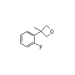 3-(2-Fluorophenyl)-3-methyloxetane