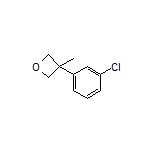 3-(3-Chlorophenyl)-3-methyloxetane