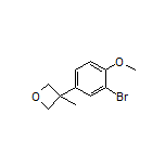 3-(3-Bromo-4-methoxyphenyl)-3-methyloxetane