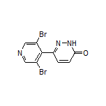 6-(3,5-Dibromopyridin-4-yl)pyridazin-3(2H)-one