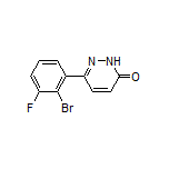 6-(2-Bromo-3-fluorophenyl)pyridazin-3(2H)-one