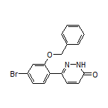 6-[2-(Benzyloxy)-4-bromophenyl]pyridazin-3(2H)-one