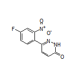 6-(4-Fluoro-2-nitrophenyl)pyridazin-3(2H)-one