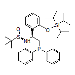 (R)-N-[(S)-2-(Diphenylphosphino)-1-[2-[(triisopropylsilyl)oxy]phenyl]ethyl]-2-methylpropane-2-sulfinamide