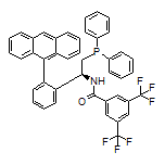 (S)-N-[1-[2-(Anthracen-9-yl)phenyl]-2-(diphenylphosphino)ethyl]-3,5-bis(trifluoromethyl)benzamide