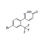 6-[4-Bromo-2-(trifluoromethyl)phenyl]pyridazin-3(2H)-one