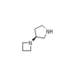 (S)-3-(1-Azetidinyl)pyrrolidine