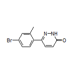 6-(4-Bromo-2-methylphenyl)pyridazin-3(2H)-one
