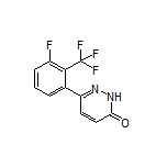 6-[3-Fluoro-2-(trifluoromethyl)phenyl]pyridazin-3(2H)-one