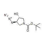 (3R,4R)-4-Azido-1-Boc-pyrrolidin-3-ol