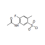 5-Acetamido-4-fluoro-2-methylbenzenesulfonyl Chloride