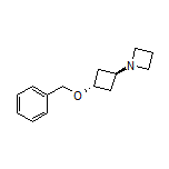 1-[trans-3-(Benzyloxy)cyclobutyl]azetidine