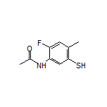N-(2-Fluoro-5-mercapto-4-methylphenyl)acetamide