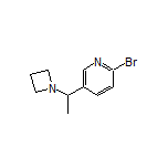 5-[1-(1-Azetidinyl)ethyl]-2-bromopyridine