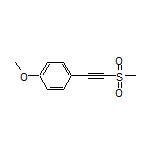 1-Methoxy-4-[(methylsulfonyl)ethynyl]benzene