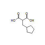 2-(Cyclopentylmethyl)malonic Acid
