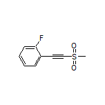 1-Fluoro-2-[(methylsulfonyl)ethynyl]benzene