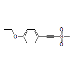 1-Ethoxy-4-[(methylsulfonyl)ethynyl]benzene