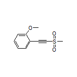 1-Methoxy-2-[(methylsulfonyl)ethynyl]benzene