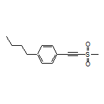 1-Butyl-4-[(methylsulfonyl)ethynyl]benzene