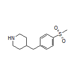 4-[4-(Methylsulfonyl)benzyl]piperidine