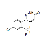 6-[4-Chloro-2-(trifluoromethyl)phenyl]pyridazin-3(2H)-one